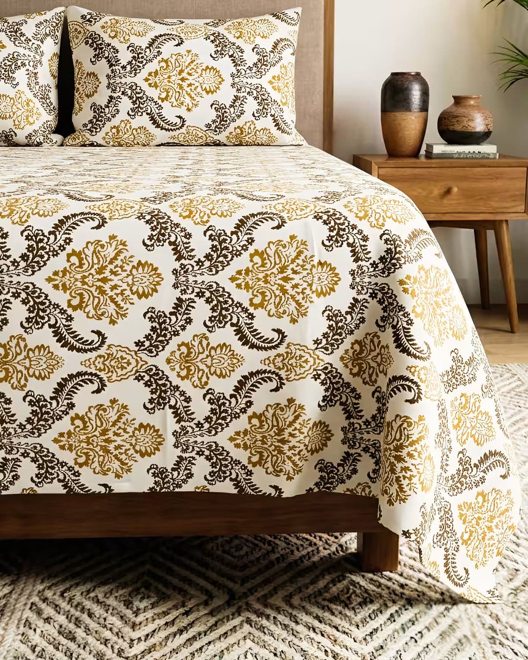 The Baroque Damask Bed Set view 3